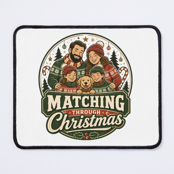 Item preview, Matching Through Christmas Christmas Family Holiday Gift designed and sold by OliviaHayesArt.