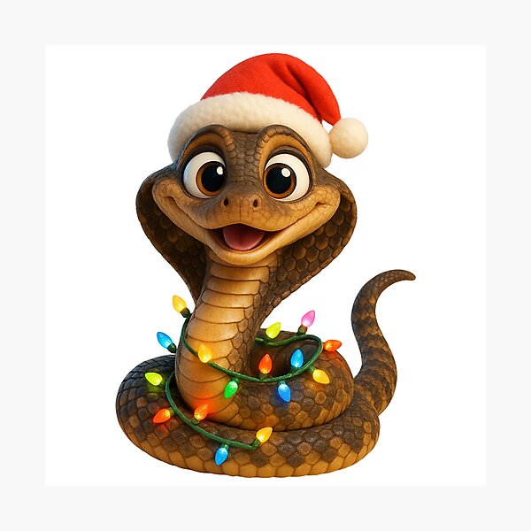 Item preview, Christmas False Water Cobra designed and sold by Sillytoe.