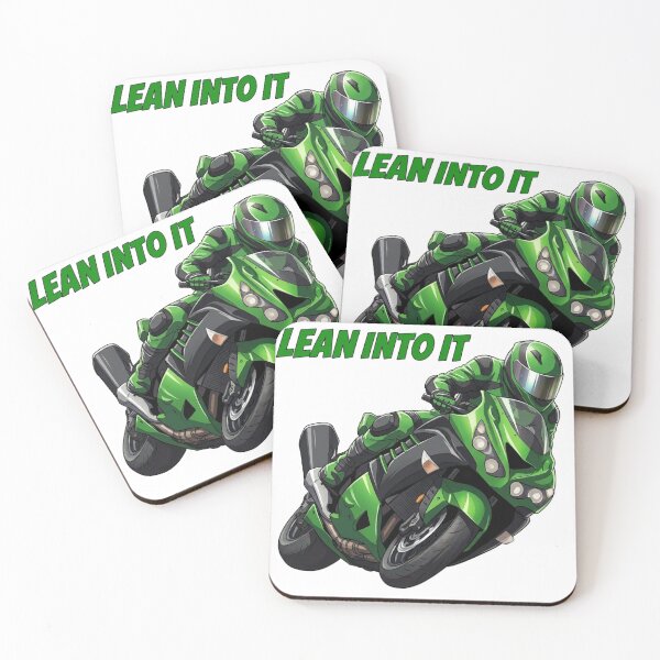 Item preview, Motorcycle Riding Lean Into It designed and sold by rockazona.