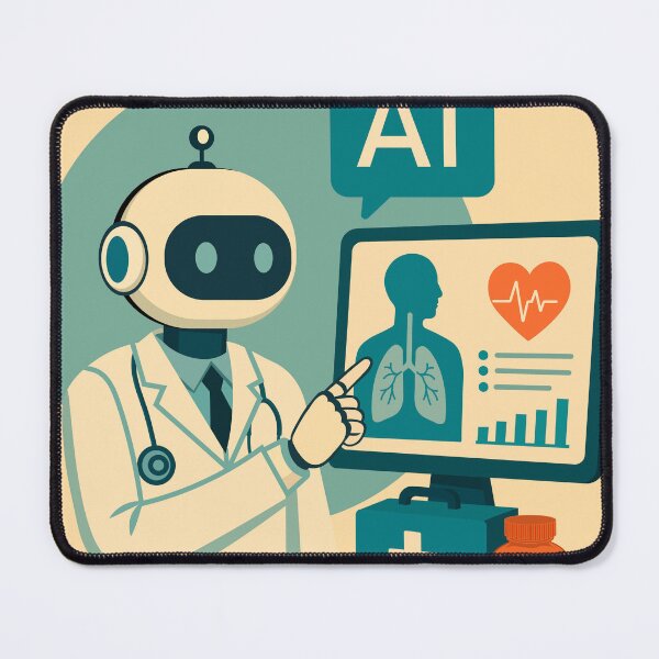 Item preview, AI Robot Doctor Using Technology For Modern Healthcare designed and sold by Zhanna LL.