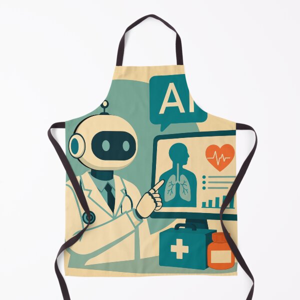 Item preview, AI Robot Doctor Using Technology For Modern Healthcare designed and sold by Zhanna LL.
