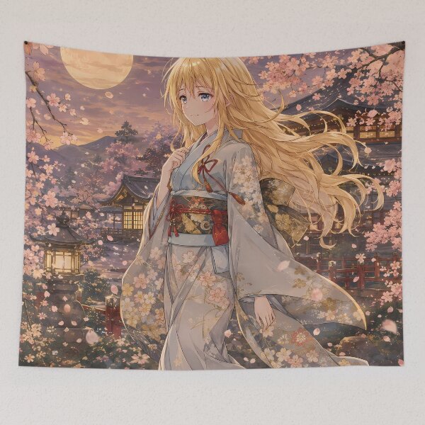 Item preview, Kaori Miyazono Your Lie in April Sakura Evening designed and sold by mildaclairmo.