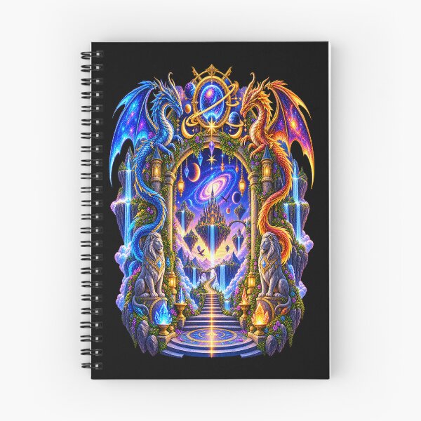 Item preview, Celestial Dragon Gate – Guardians of the Mystic Portal designed and sold by TroviTutto.