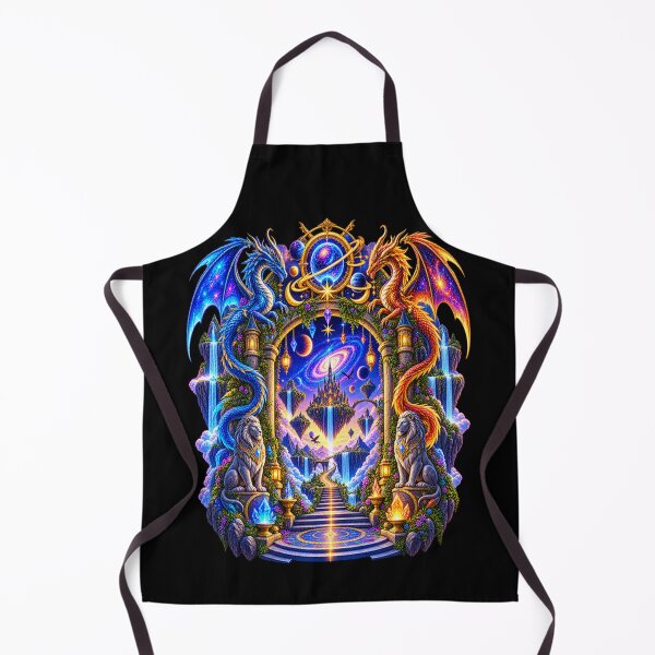 Item preview, Celestial Dragon Gate – Guardians of the Mystic Portal designed and sold by TroviTutto.