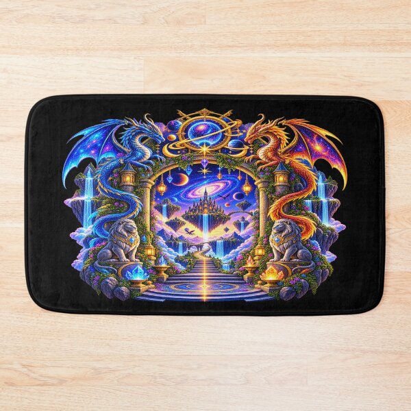 Item preview, Celestial Dragon Gate – Guardians of the Mystic Portal designed and sold by TroviTutto.