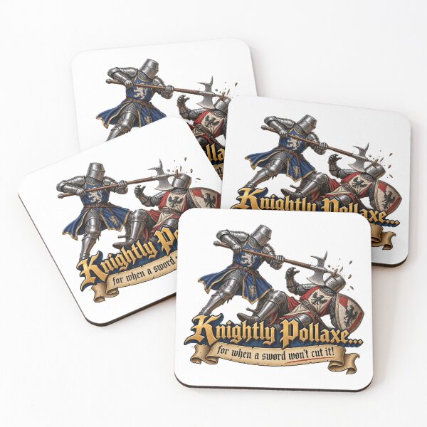 Item preview, Knightly Pollaxe v2 designed and sold by Immortalist Armoury.