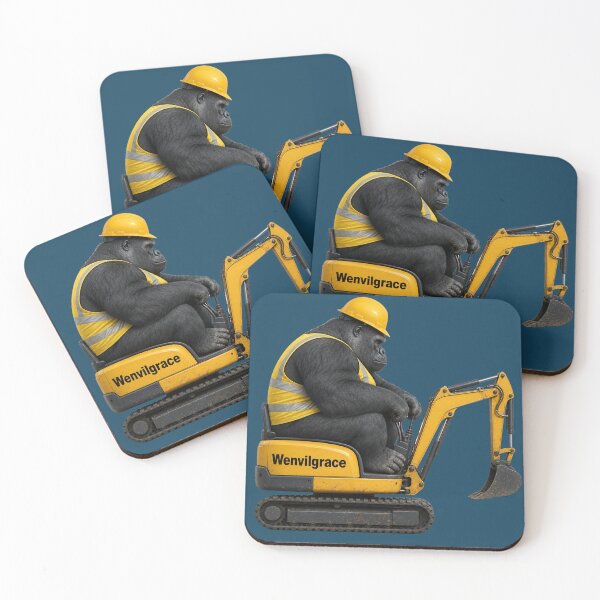 Item preview, Copy of Construction Gorilla designed and sold by Wenvilgrace.