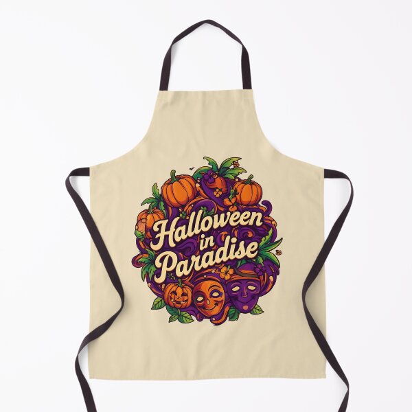 Item preview, Halloween in Paradise - Halloween in Hawaii designed and sold by ParadoxParadox.