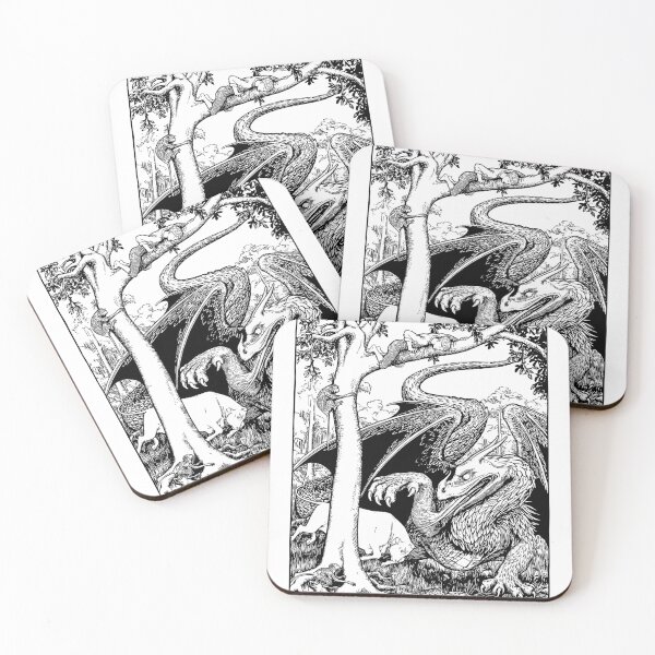 Item preview, Dragon Battle with Monkeys, Bull, and Boy designed and sold by AnimaliaStar.