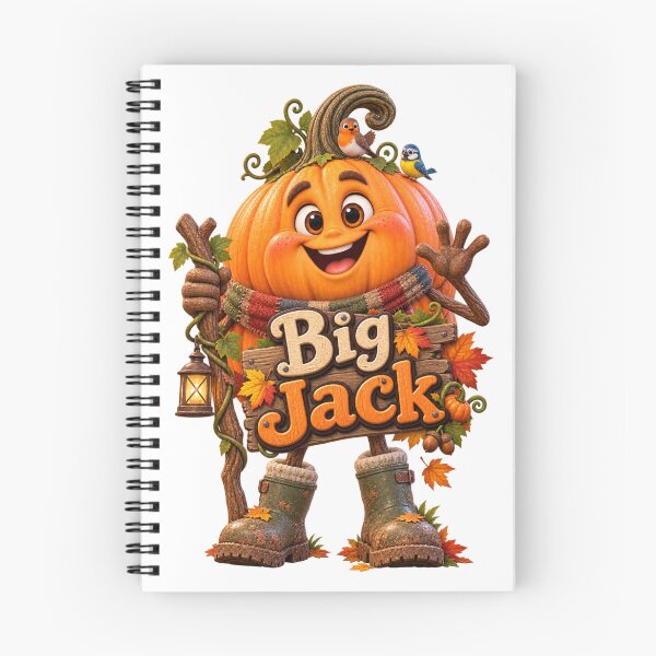 Item preview, Big Jack the Friendly Pumpkin – Cosy Autumn Character designed and sold by The Cutting Room.