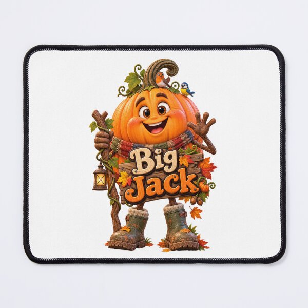 Item preview, Big Jack the Friendly Pumpkin – Cosy Autumn Character designed and sold by The Cutting Room.