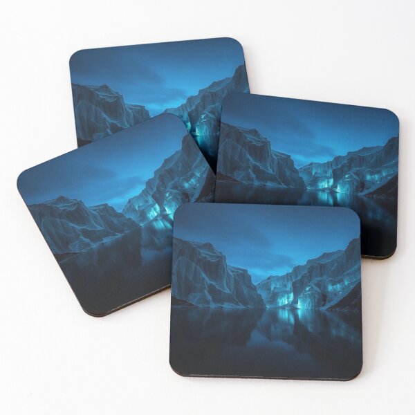Item preview, Moody Blue Night Canyon Waters designed and sold by IntelliMindDesigns.