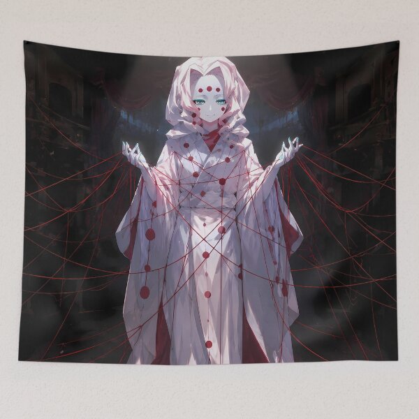 Item preview, Escenario del Hilo Carmesí de Rui Demon Slayer designed and sold by mildaclairmo.