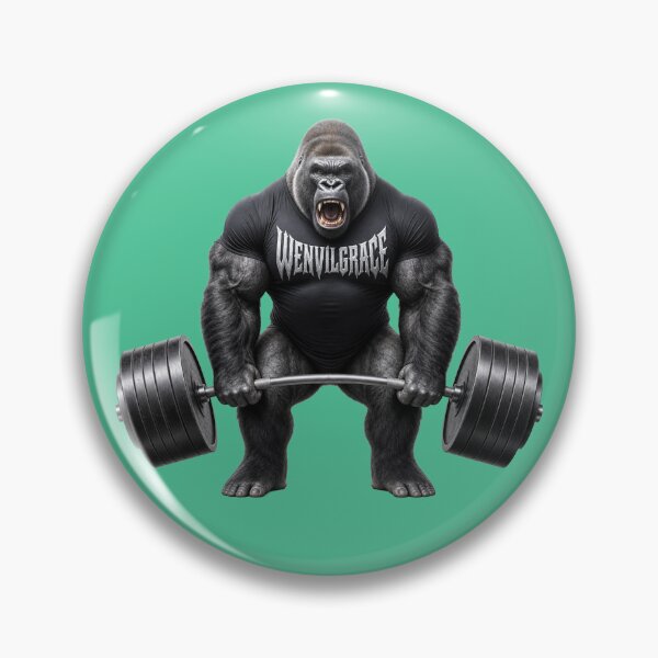 Item preview, Copy of Deadlift Gorilla Gym Gift designed and sold by Wenvilgrace.