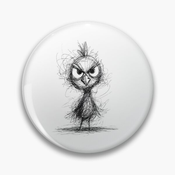 Item preview, Adorable Chicken Doodle designed and sold by BRETT'S ART STUDIO.