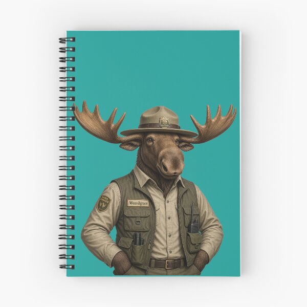 Item preview, Copy of Park Ranger Moose Gift designed and sold by Wenvilgrace.