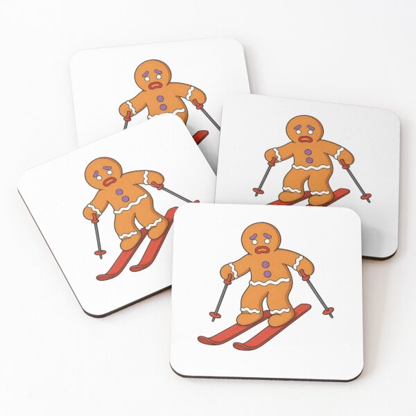 Item preview, Gingerbread Skier designed and sold by wingoo22.