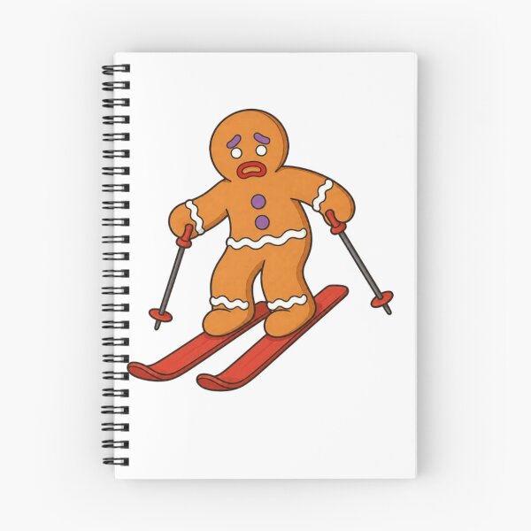 Item preview, Gingerbread Skier designed and sold by wingoo22.
