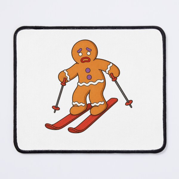 Item preview, Gingerbread Skier designed and sold by wingoo22.