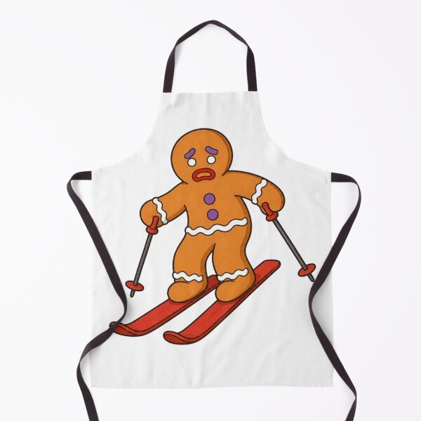 Item preview, Gingerbread Skier designed and sold by wingoo22.