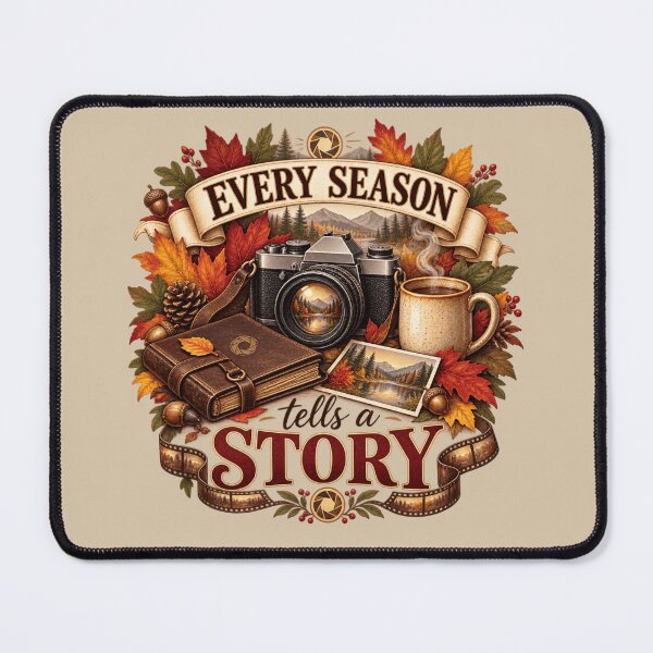 Item preview, Every Season Tells a Story – Autumn Photographer Design designed and sold by astersgraphics.