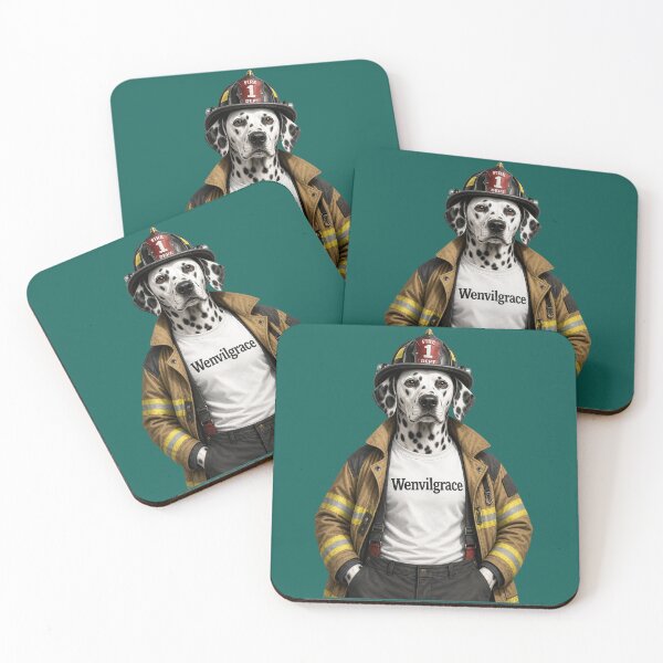 Item preview, Copy of Firefighter Dalmatian Gift designed and sold by Wenvilgrace.