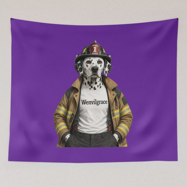 Item preview, Copy of Firefighter Dalmatian Gift designed and sold by Wenvilgrace.