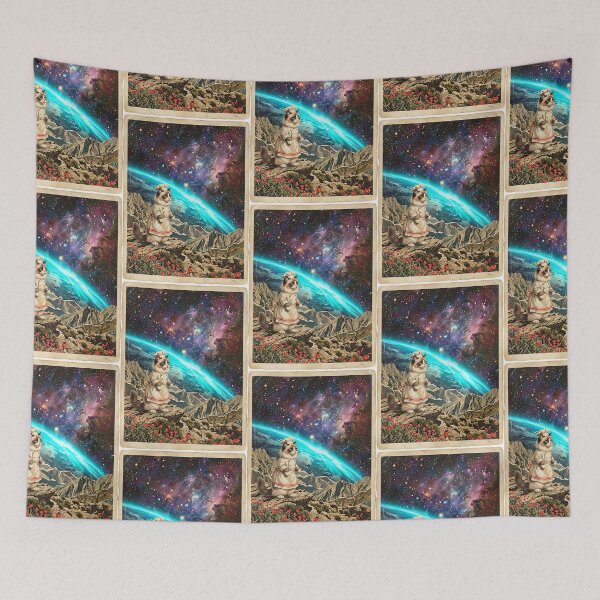 Item preview, Ragdoll Cat Baker Whisk Above the Cosmic Crust designed and sold by PictoVibe.