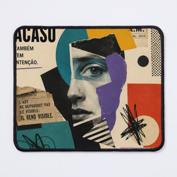 Item preview, Chance Has Intention Too — Dada Surreal Collage Portrait designed and sold by MarksBook.