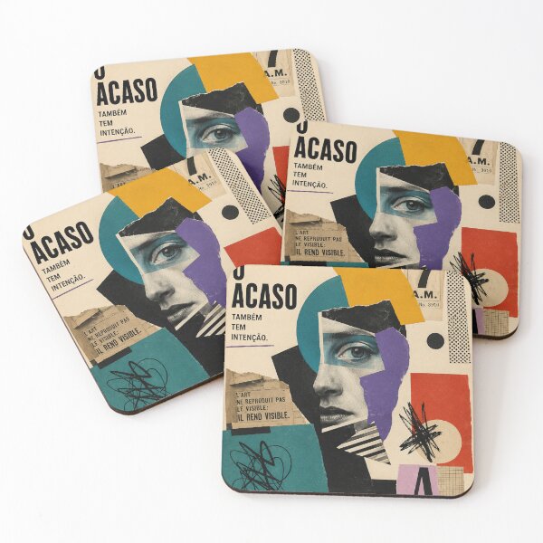 Item preview, Chance Has Intention Too — Dada Surreal Collage Portrait designed and sold by MarksBook.