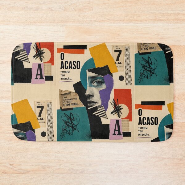 Item preview, Chance Has Intention Too — Dada Surreal Collage Portrait designed and sold by MarksBook.