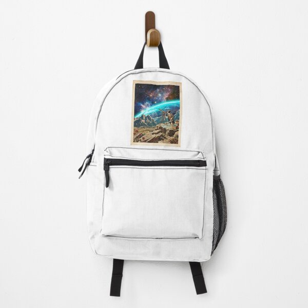 Item preview, Border Collie Astronomer Gazing Through a Cosmic Telescope designed and sold by PictoVibe.