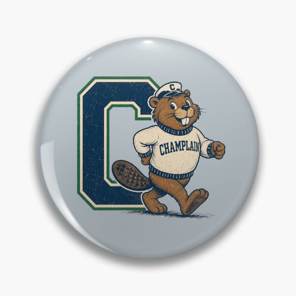 Item preview, Vintage Champlain Beaver Mascot designed and sold by daintyriot.