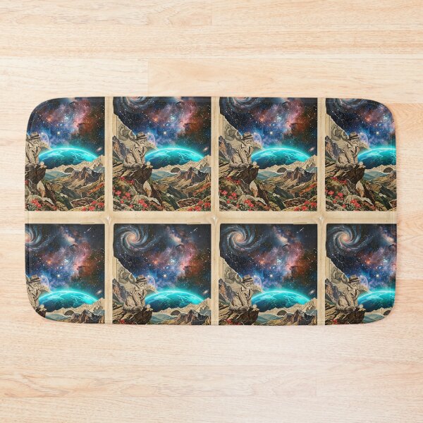 Item preview, Persian Cat Noir Detective Watching the Neon Cosmos designed and sold by PictoVibe.