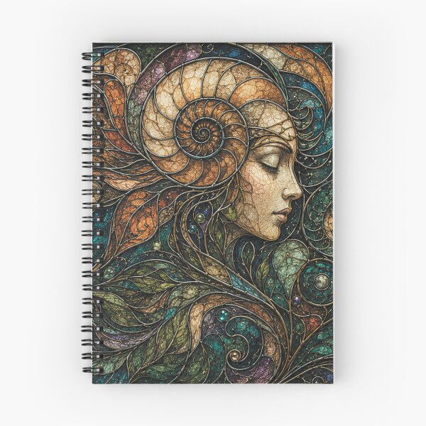 Item preview, Surreal Nautilus Goddess Puzzles designed and sold by VlodArt.