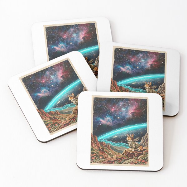Item preview, Corgi Rally Driver Racing Toward a Curved Cosmic Horizon designed and sold by PictoVibe.