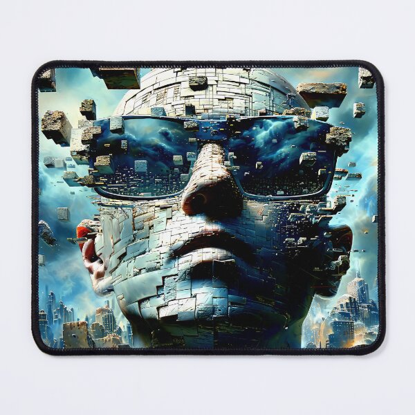 Item preview, Magical Surreal Fantasy Alien Robot With Futuristic Sunglasses designed and sold by DEC02.
