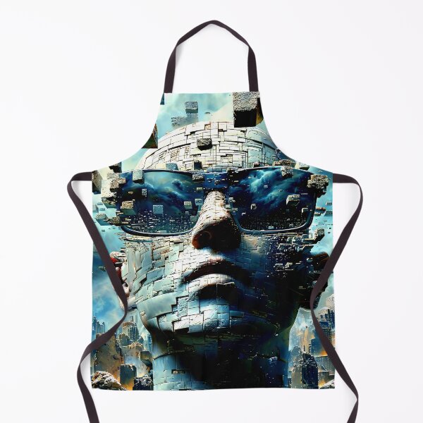 Item preview, Magical Surreal Fantasy Alien Robot With Futuristic Sunglasses designed and sold by DEC02.