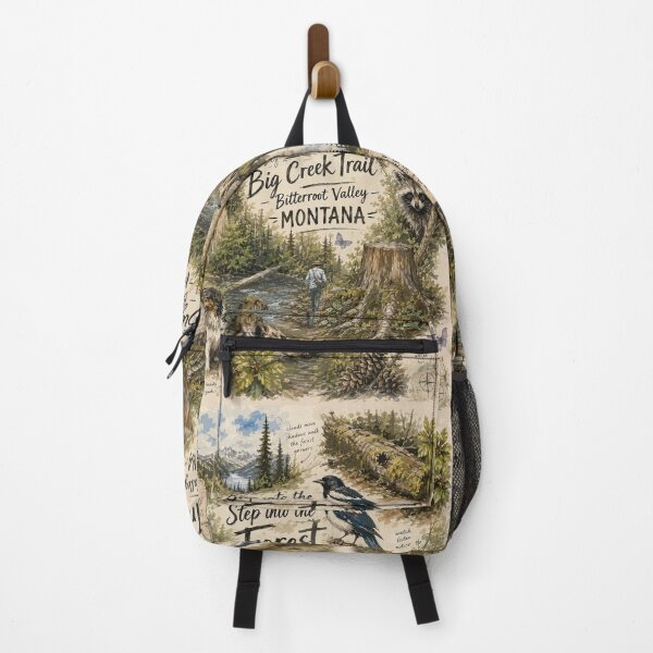 Item preview, Big Creek Trail Study - Bitterroot Valley - Montana designed and sold by sabrinart42.