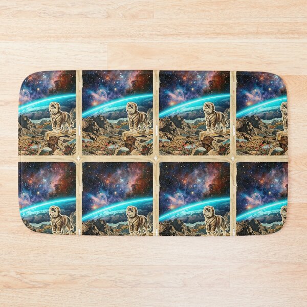 Item preview, Husky Arctic Explorer Mapping the Cosmic Horizon designed and sold by PictoVibe.