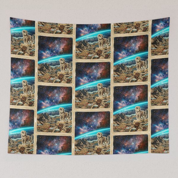 Item preview, Husky Arctic Explorer Mapping the Cosmic Horizon designed and sold by PictoVibe.