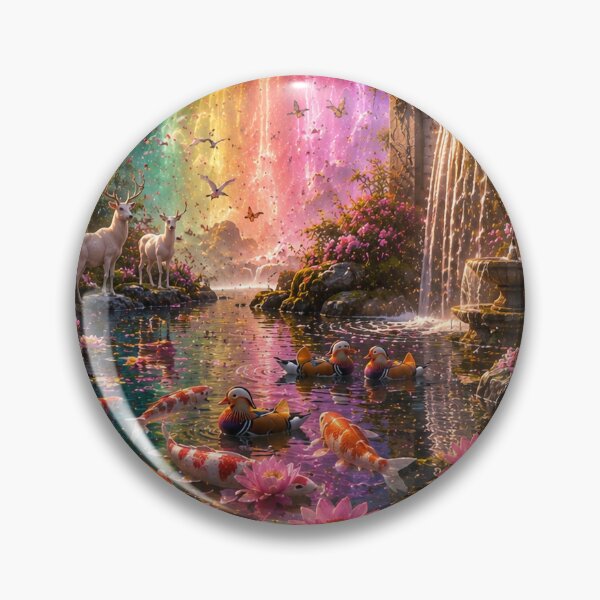 Item preview, Rainbow Falls Fantasy Waterfall Sanctuary designed and sold by nardreelxz.