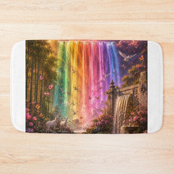 Item preview, Rainbow Falls Fantasy Waterfall Sanctuary designed and sold by nardreelxz.