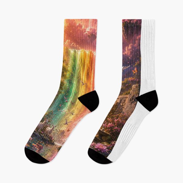 Item preview, Rainbow Falls Fantasy Waterfall Sanctuary designed and sold by nardreelxz.