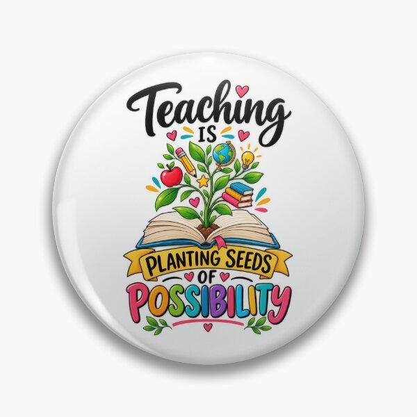 Item preview, Teaching Is Planting Seeds of Possibility Teacher Design designed and sold by MadeByMira.