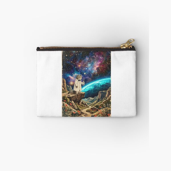 Item preview, Scottish Fold Chemist Brewing Potion at the Cosmic Edge designed and sold by PictoVibe.
