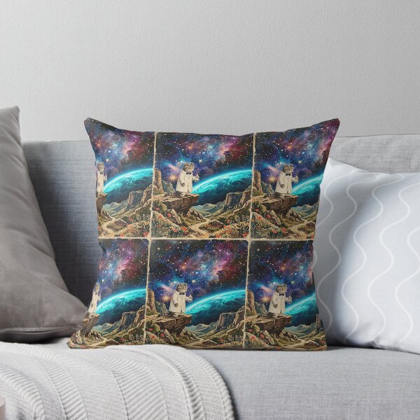 Item preview, Scottish Fold Chemist Brewing Potion at the Cosmic Edge designed and sold by PictoVibe.