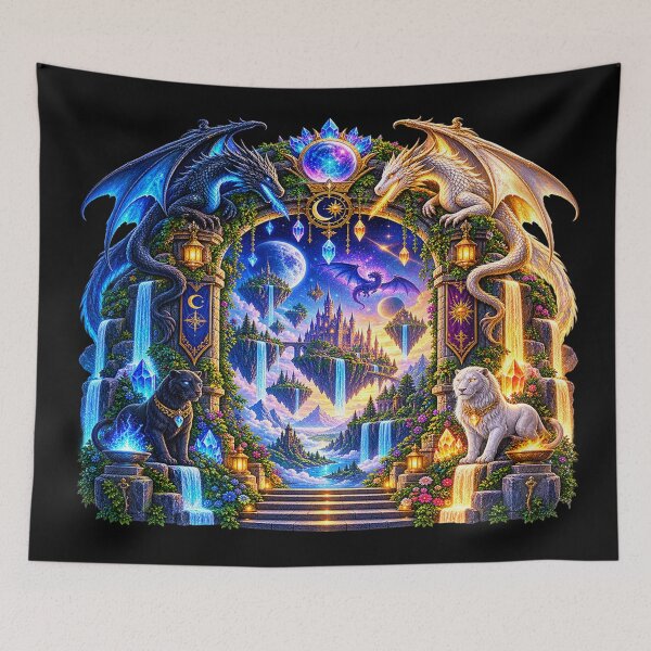 Item preview, Mystic Dragon Portal – Guardians of the Cosmic Realm designed and sold by TroviTutto.