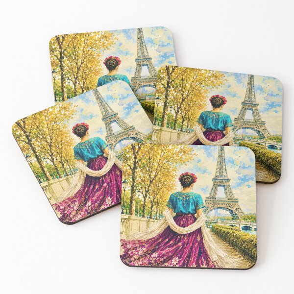 Item preview, Frida at Eiffel Tower designed and sold by reggiemercedes.