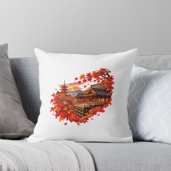 Item preview, Autumn Splendor at Kiyomizu Temple, Kyoto designed and sold by Daihuku2525.